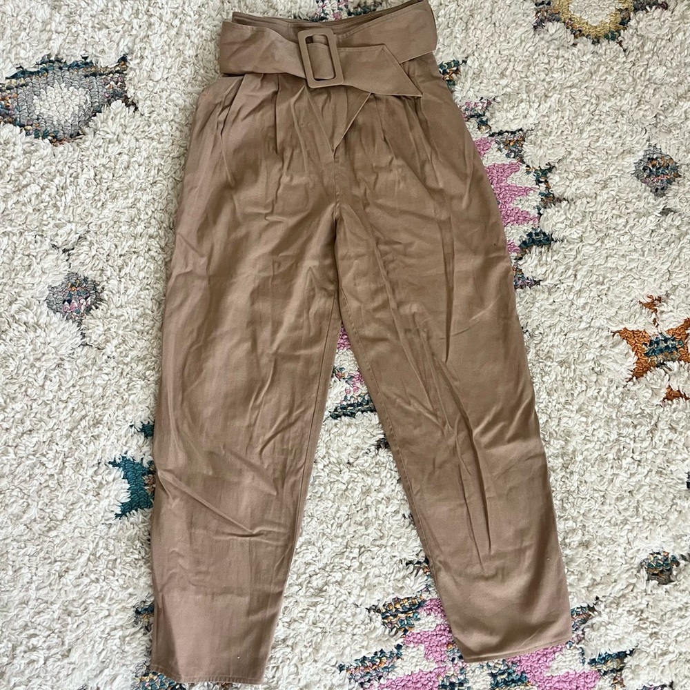 Song of Style Highwaisted Belted Panrs